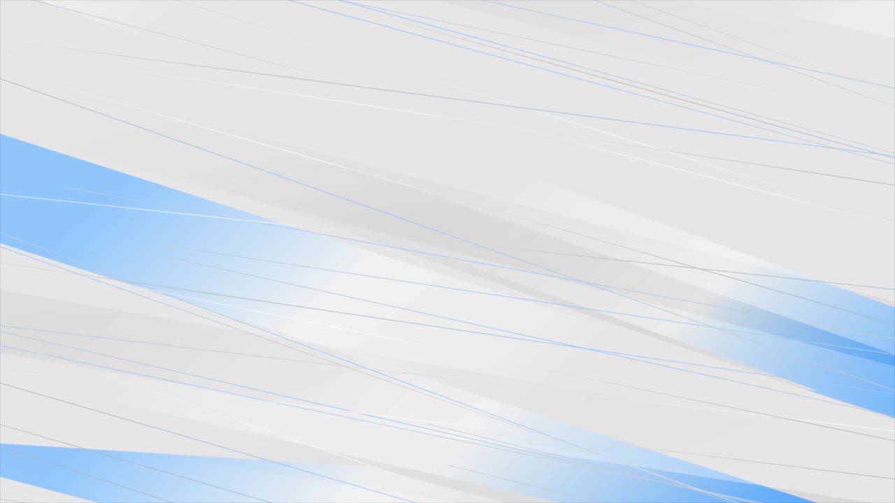 Blue grey minimal stripes abstract geometric motion background