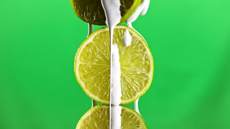limas con crema para verter
