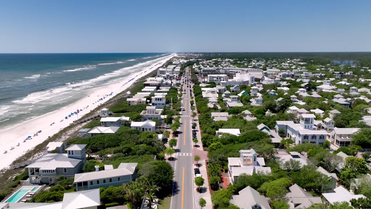 seaside florida, retiro rápido de la antena.