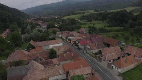 european countryside aerial footage