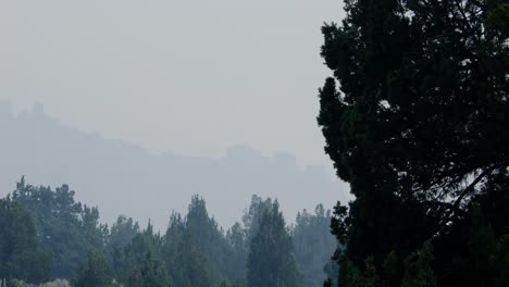 Humo-De-Incendios-Forestales-En-El-Desierto-Central-De-Oregon