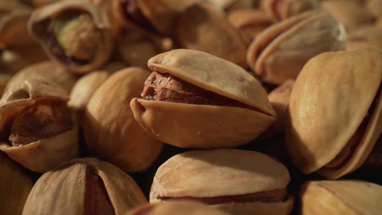 Close up of pistachios nut.