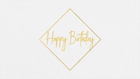 Modern-Happy-Birthday-text-in-gold-frame-on-white-gradient