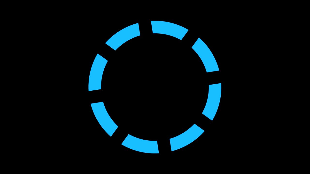 중앙에서 회전하고 크기를 늘려서 전체 배경을 고 사라지는 그래픽 디자인입니다.