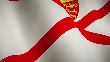 jersey waving flag background full screen - loop video seamless animation