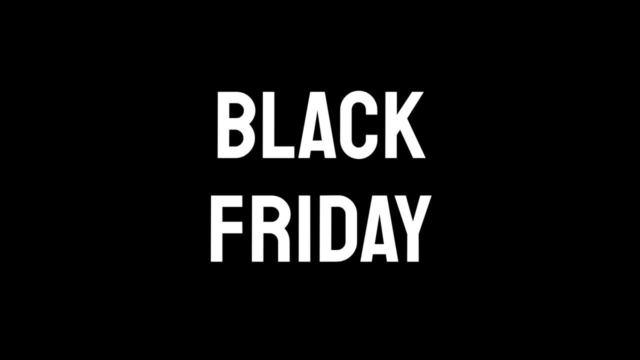 High-impact Black Friday motion graphics with bold text, fast transitions, and vibrant visuals designed to grab attention and drive urgency for limited-time mega deals