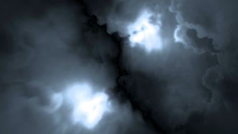 bucle de fondo de la tormenta de relámpagos