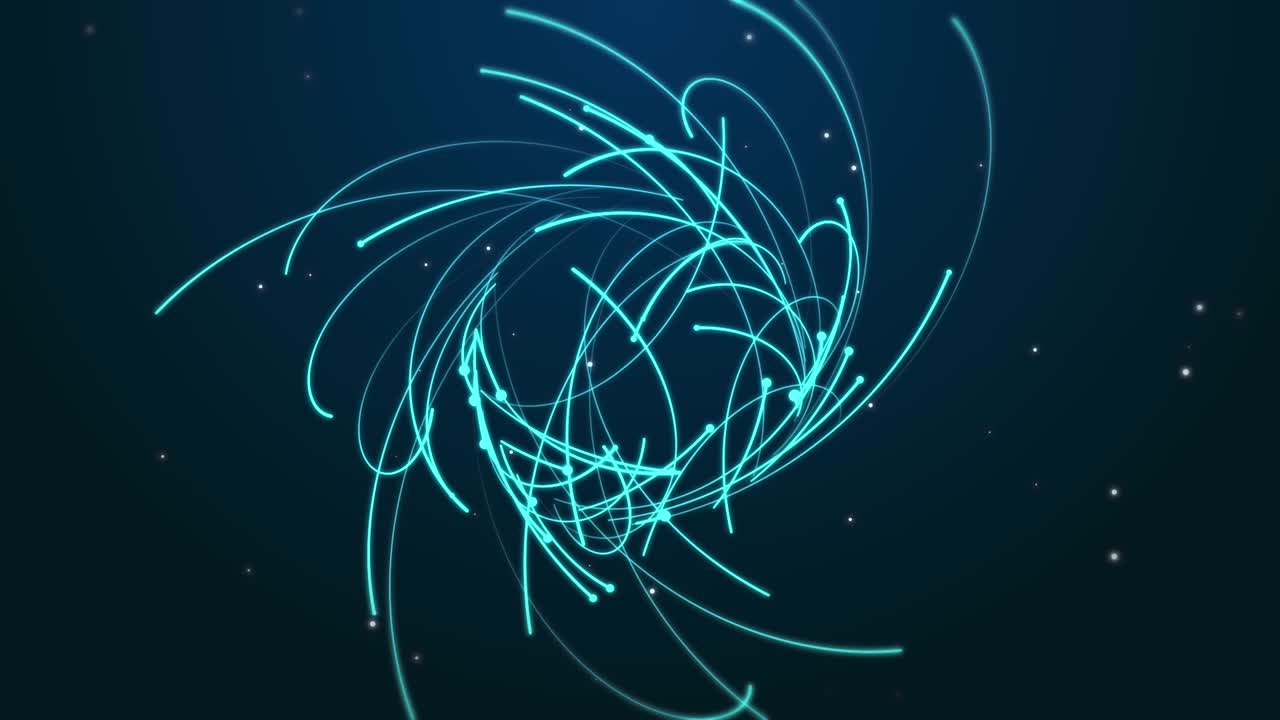 Stunning line and dot circular matrix