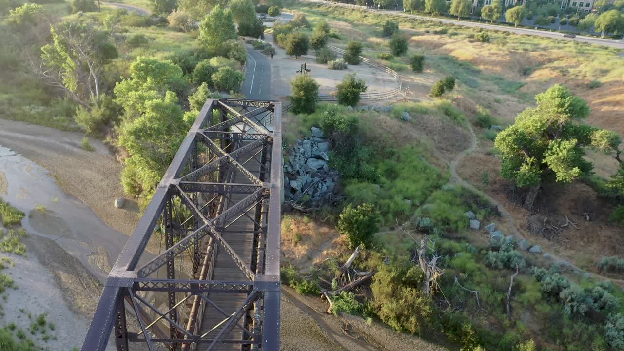 iron horse bridge trailhead en santa clarita, california