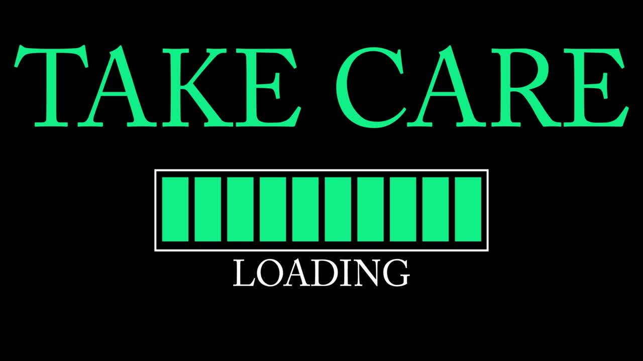 로딩, 다운로드, 업로드 바 표시와 함께 텍스트를 조심하십시오.