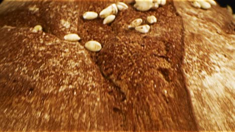 primer plano de una hogaza de pan
