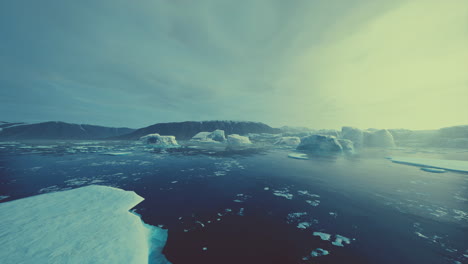 Iceberg-En-La-Costa-Sur-De-Groenlandia