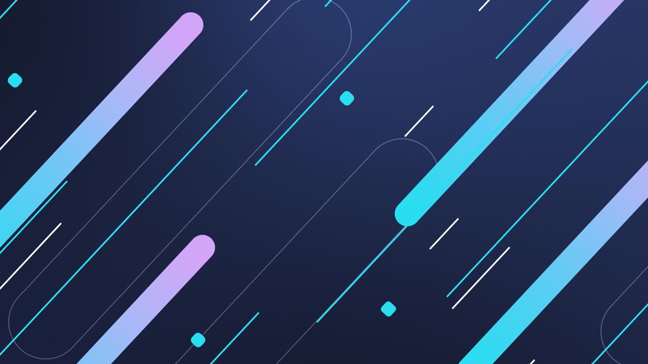 Abstract Rounded Lines Colorful Background. Abstract clean, simple and shiny background animation. Beautiful motion design. The concepts of business, finance, technology, futuristic, internet, data, fiber optic, edu, web, mobile, loopable elements