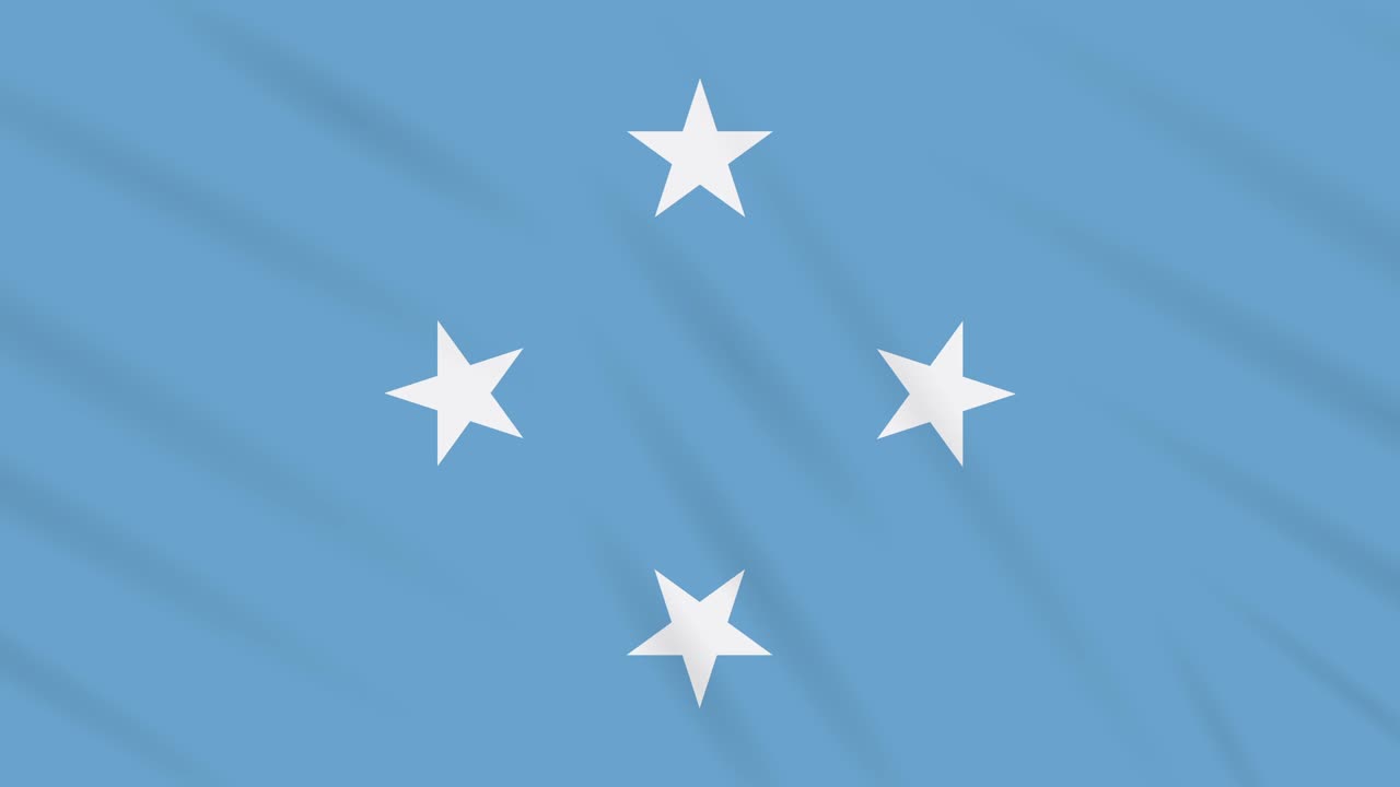 미크로네시아 발을 흔드는 천 배경, 루프