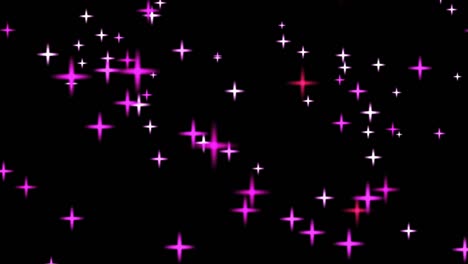glitter black background particle loop animation