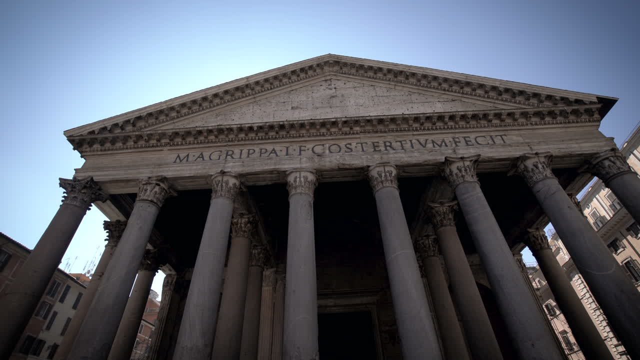 el panteón en roma, italia