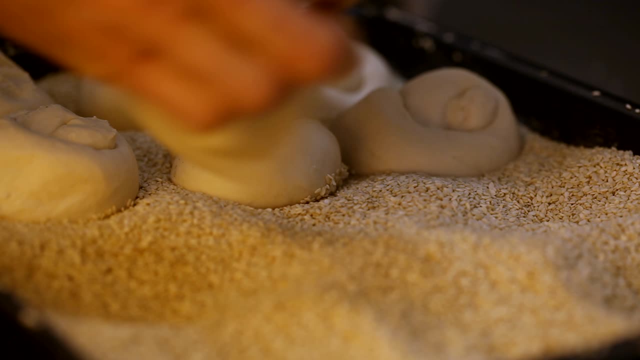 베이킹을 위한 씨 뿌리기 빵 롤