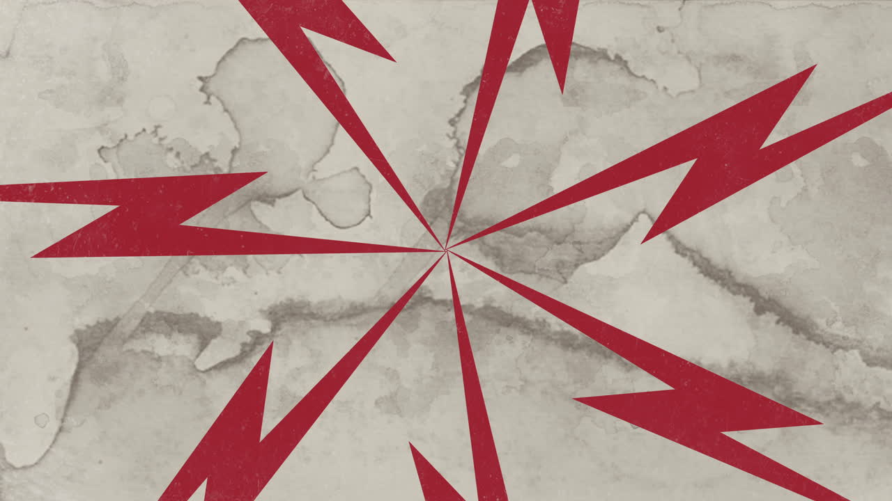 회색 hipster 텍스처에 빨간색 벼락