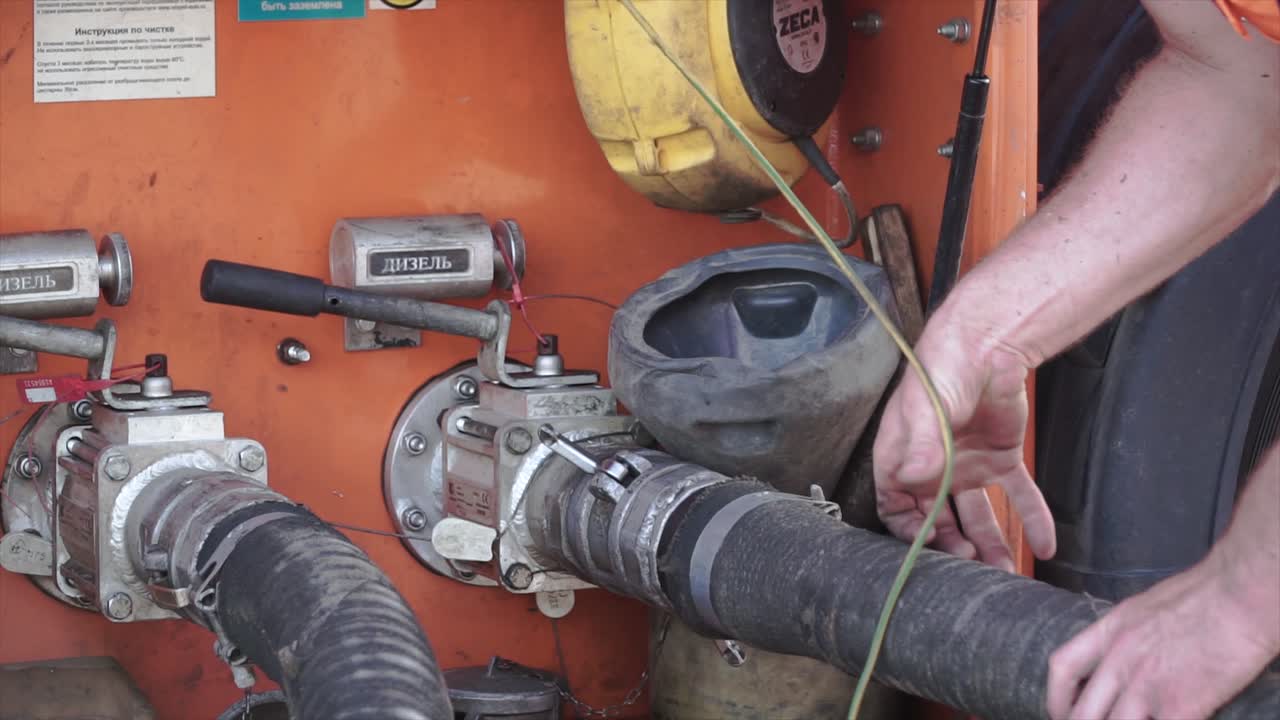 mantenimiento del sistema de combustible diésel de los camiones