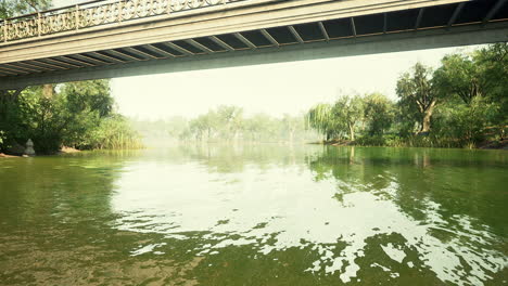 scenic river bridge