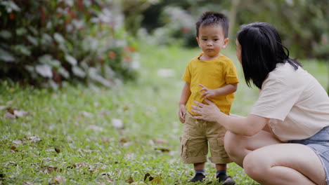 Woman-with-her-son-at-the-park