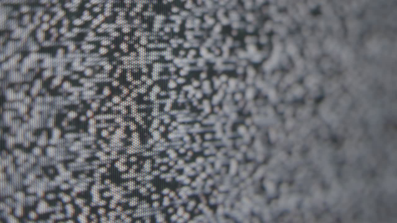 Tv Noise no signal Loop perspective