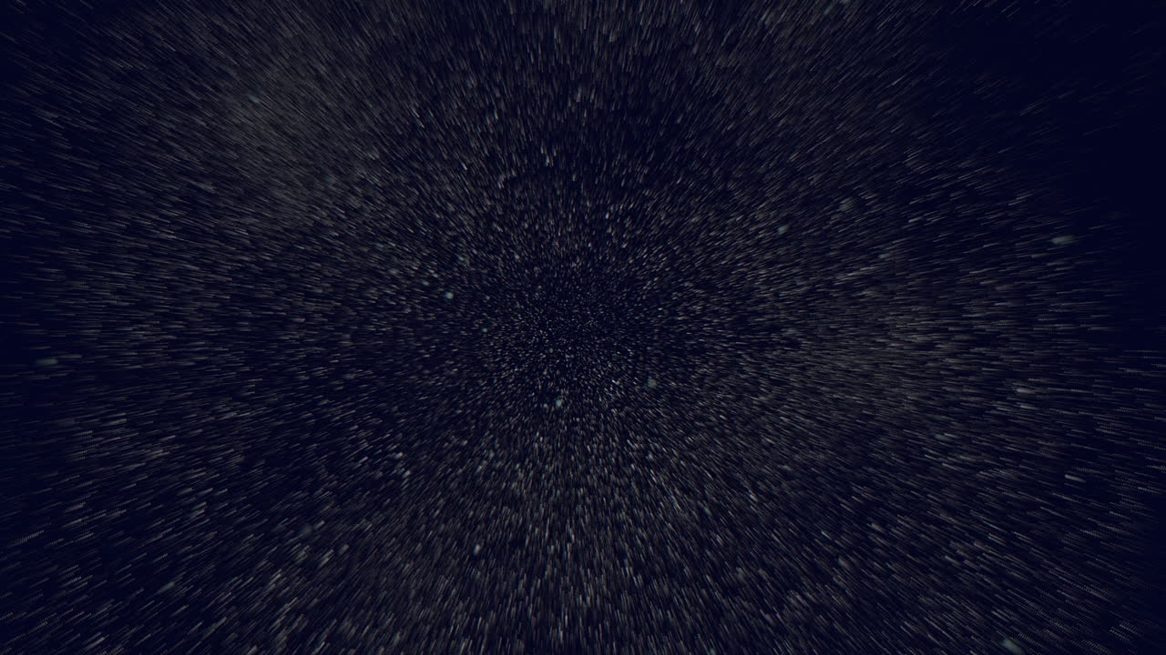 asombrosas estrellas del cielo nocturno en movimiento