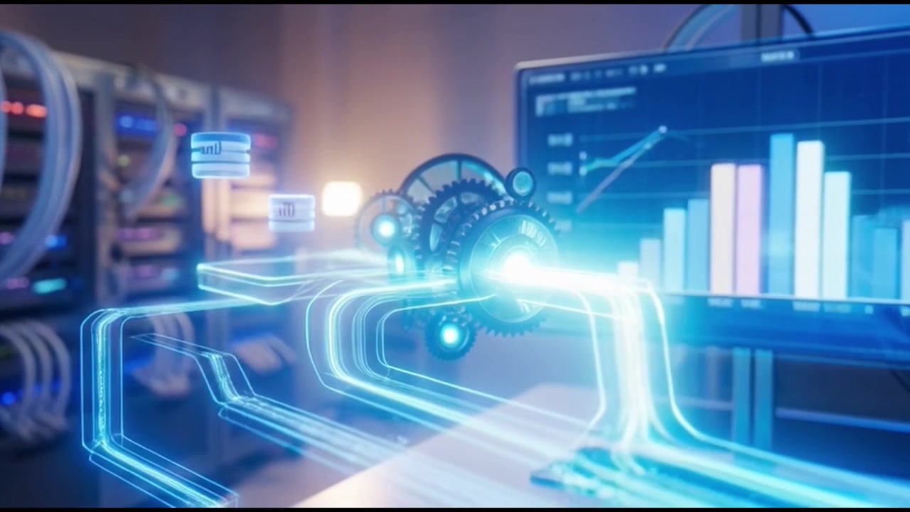 Digital Data Processing and Analytics in a Server Room