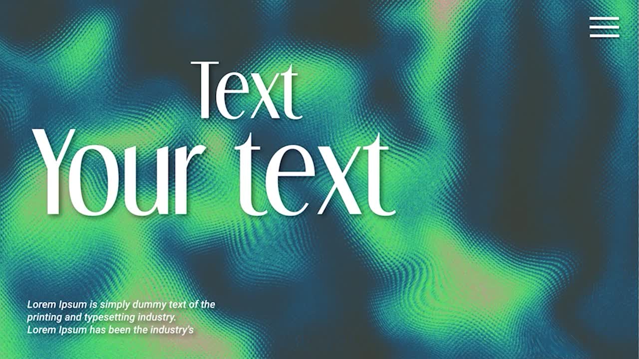 Typography Gradient