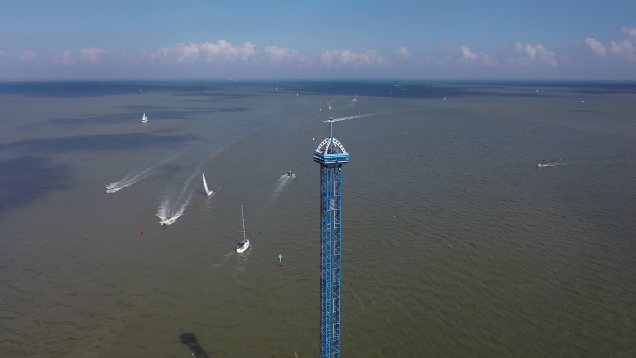 텍사스 케마 보드워크에서의 즐거운 하루