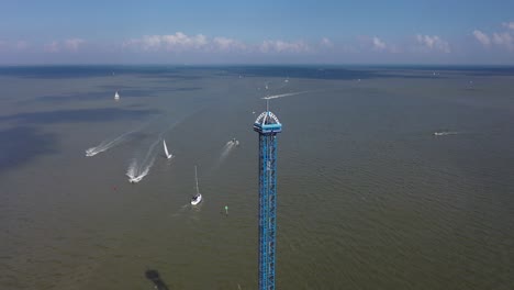 día de diversión en el paseo marítimo de kemah en texas