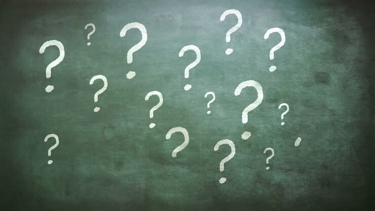 Question marks