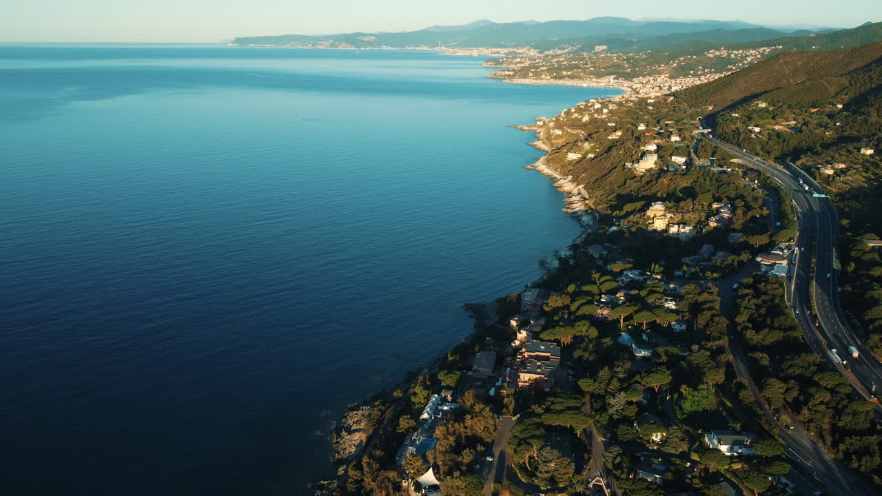 paisaje costero de italia