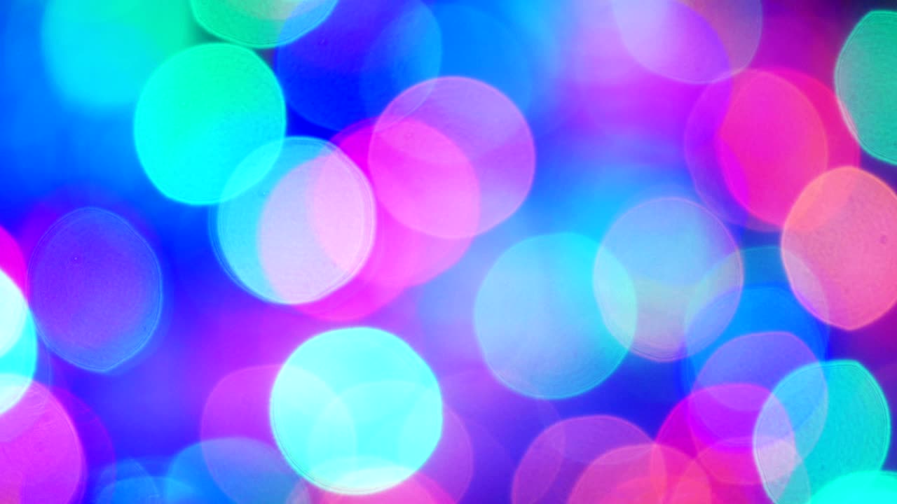 defocused 조명 배경