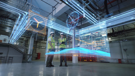 Industrial Wind Farm Maintenance with Augmented Reality