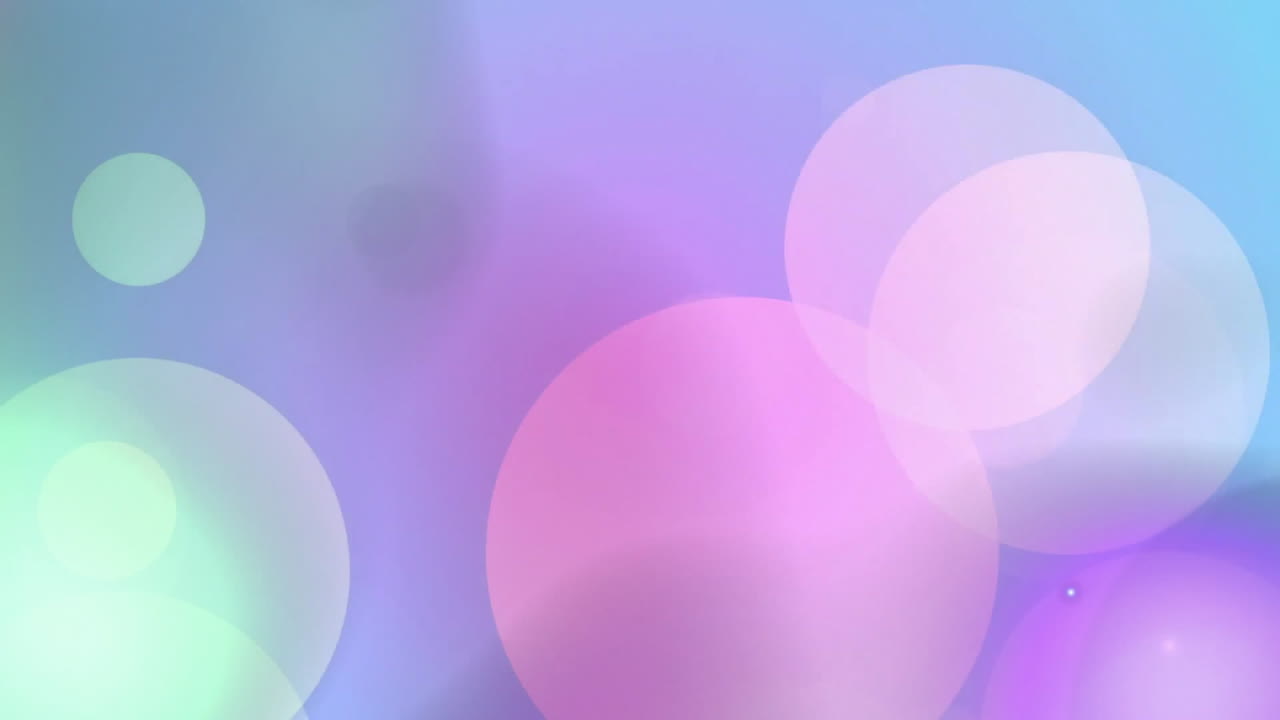 검은 바탕에 있는 밝은 반점의 애니메이션