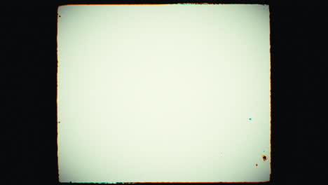 blank old film frame