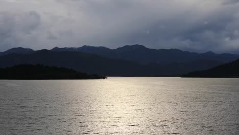 Kaeng-Krachan-National-Park-with-Scenic-Landscape-of-Mountains-and-Low-Lying-Clouds-in-Thailand