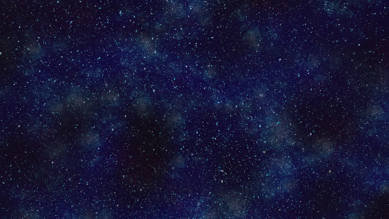 Enchanting night sky sparkles with brilliant stars