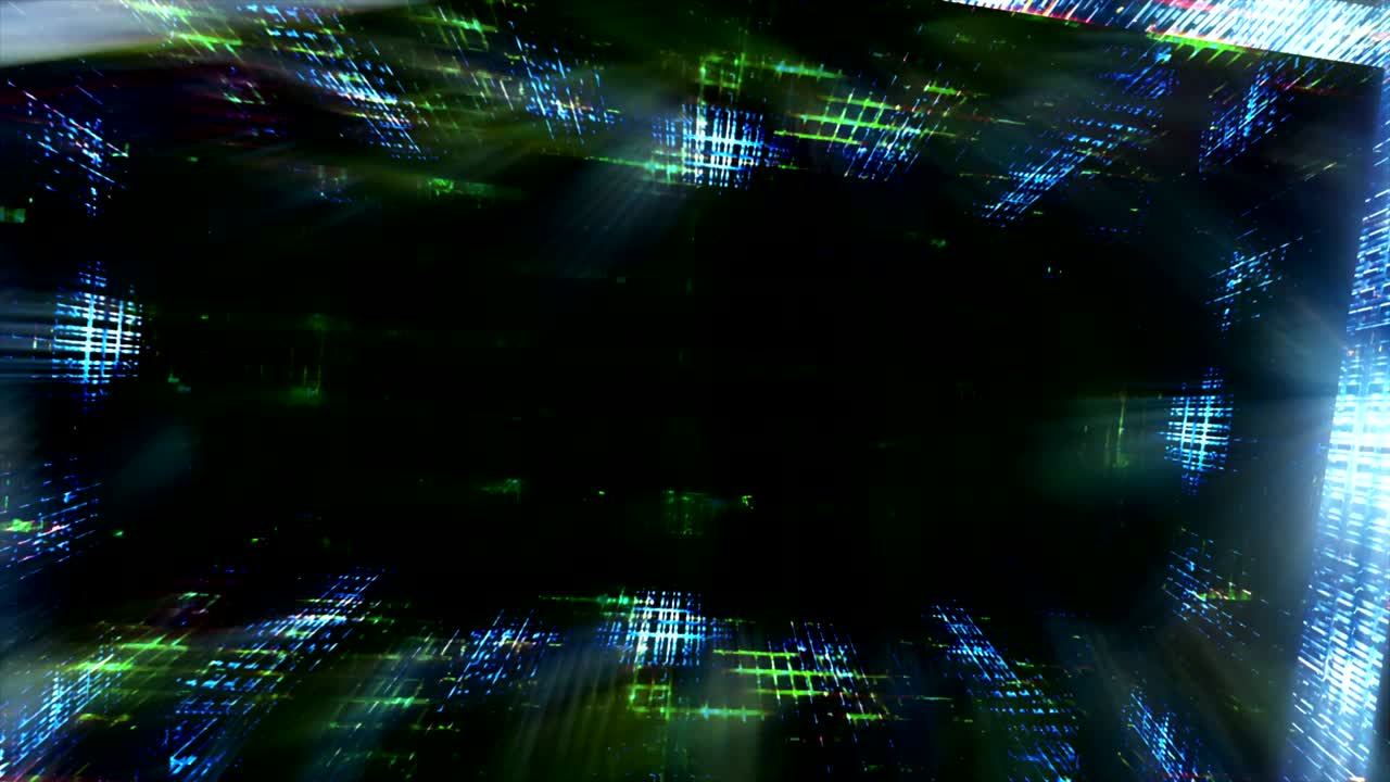 animación de fondo de luces coloridas