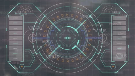 animation of covid 19 data processing