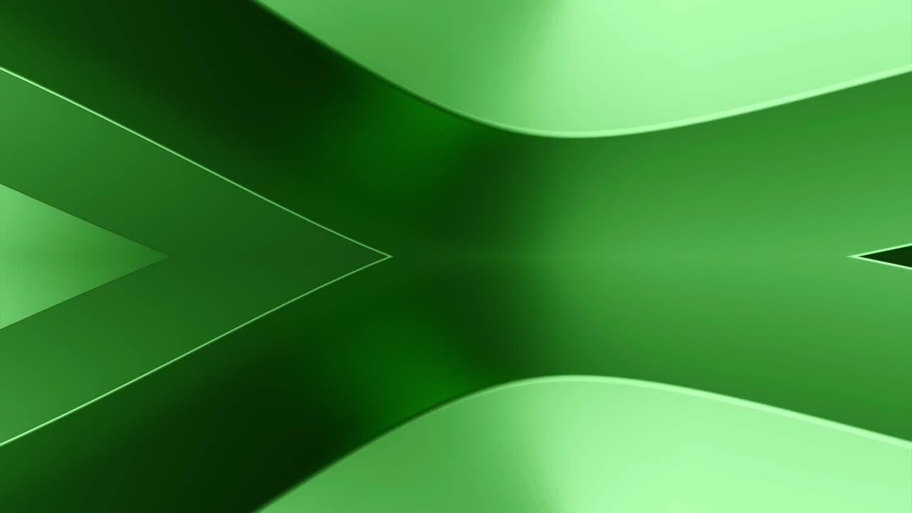 fondo verde abstracto con formas geométricas