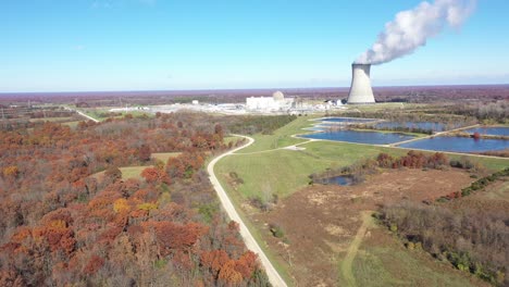 smoke stack aerial pulling back