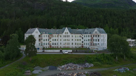 remote and spooky lyster sanatorium harastølen in norway