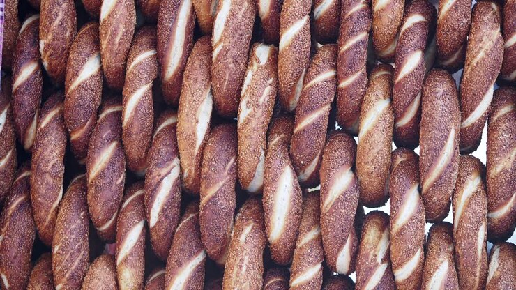 Stacked Turkish Simit