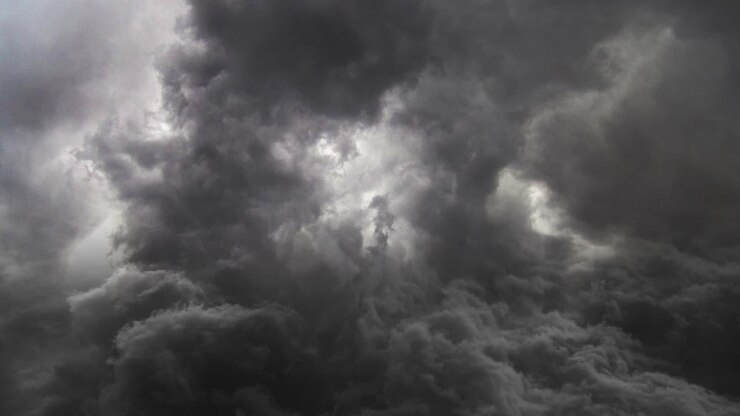 Dark Stormy Sky and dark clouds