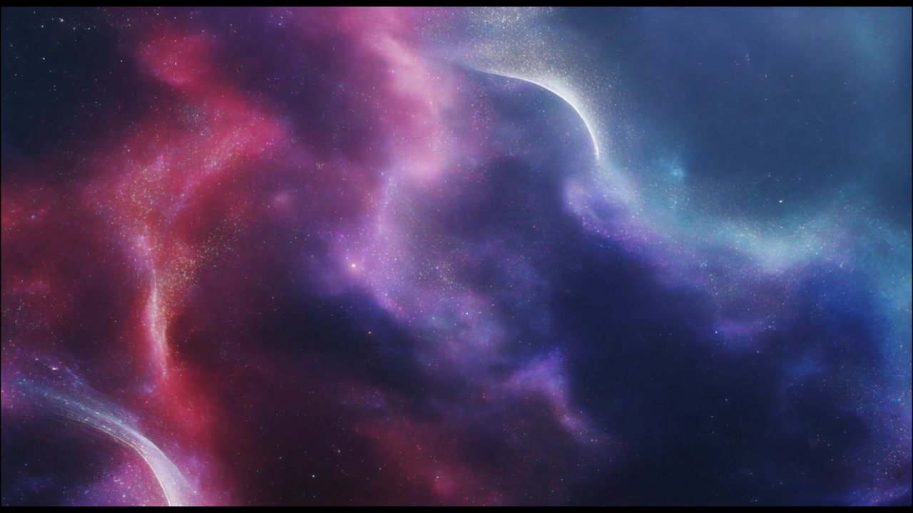 Vibrant Nebula Cloud in Deep Space