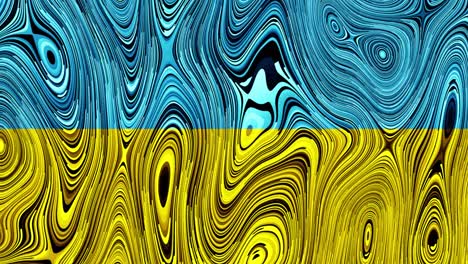 ukraine support paint background vj loop