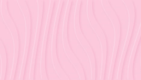 4k soft pink animated wavy universal background. product banner. abstract flowy elegant pattern.