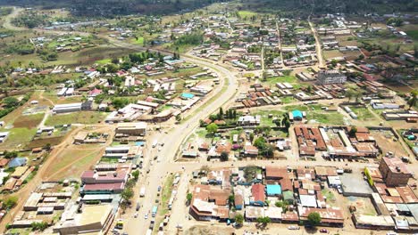 Asentamientos-Rurales-De-áfrica,-Casas-Rurales-De-Kenia,-Granjas-De-Agricultura-Verde,-Asentamientos-Pobres-De-áfrica,-Casas-Rurales-De-Kenia